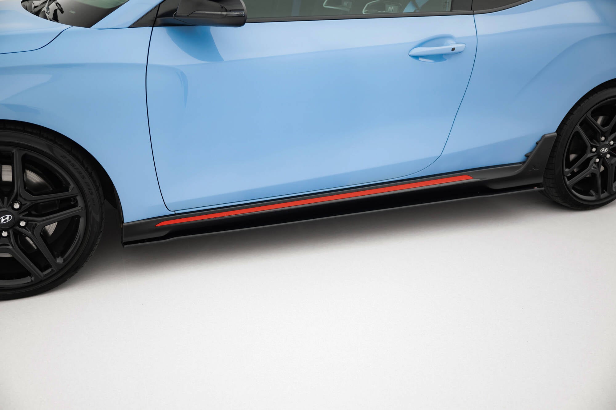 Maxton Design Street Pro Street+ Seitenschweller Leisten passend für Hyundai Veloster N Mk2