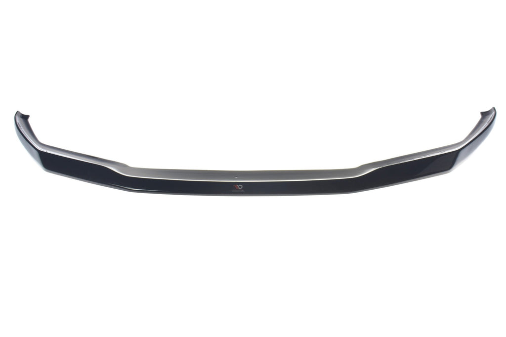 Maxton Design Street+ Spoilerlippe Front Ansatz V.1 passend für BMW M5 F90 schwarz Hochglanz