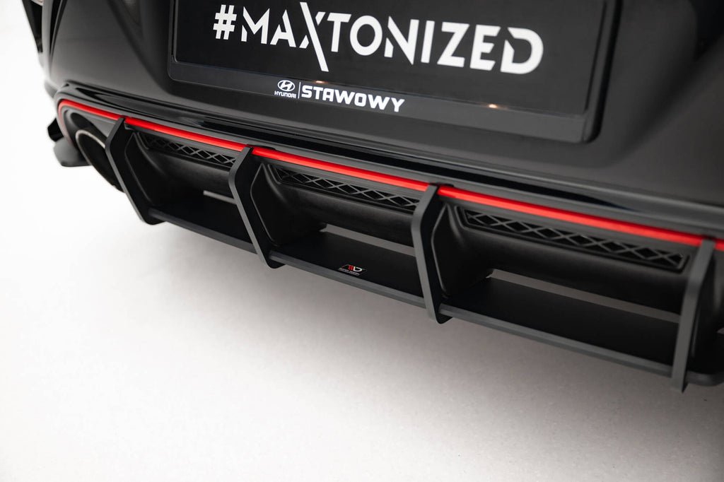Maxton Design Street Pro Heckschürze passend für Hyundai Veloster N Mk2
