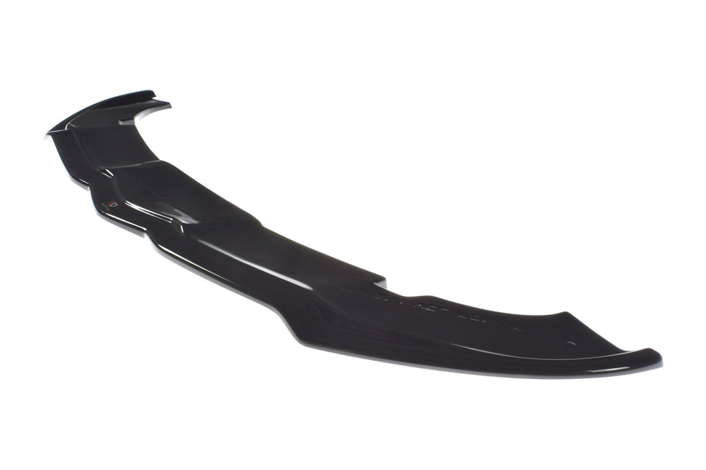 Maxton Design Street+ Spoilerlippe Front Ansatz V.1 passend für ALFA ROMEO GIULIA VELOCE schwarz Hochglanz