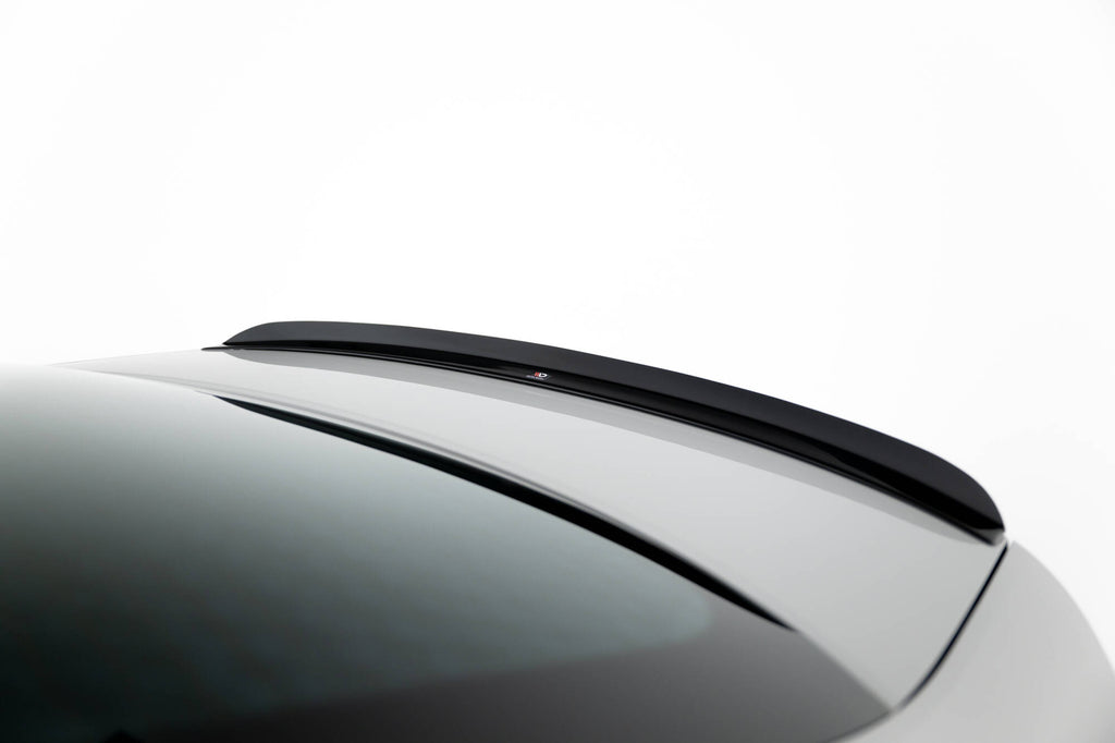 Maxton Design Spoiler CAP V.1 passend für Skoda Superb Liftback Mk3 / Mk3 Facelift schwarz Hochglanz