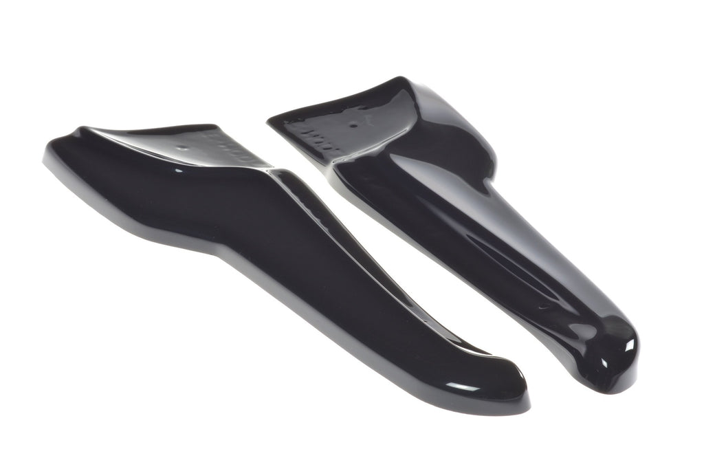 Maxton Design Heck Ansatz Flaps Diffusor V.2 passend für TESLA MODEL X schwarz Hochglanz