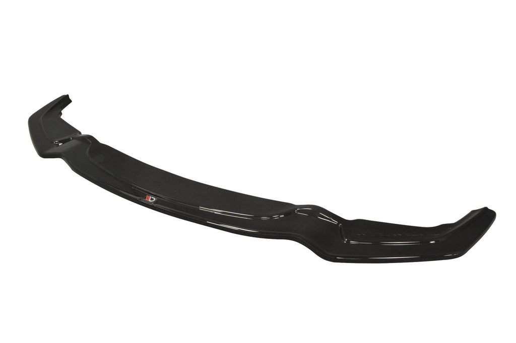Maxton Design Street+ Spoilerlippe Front Ansatz passend für BMW M2 (F87) COUPÉ schwarz Hochglanz