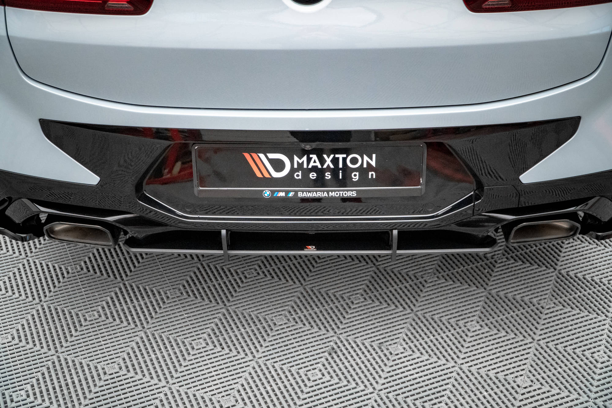 Maxton Design Street Pro Heckschürze passend für BMW X4 M-Paket G02 Facelift