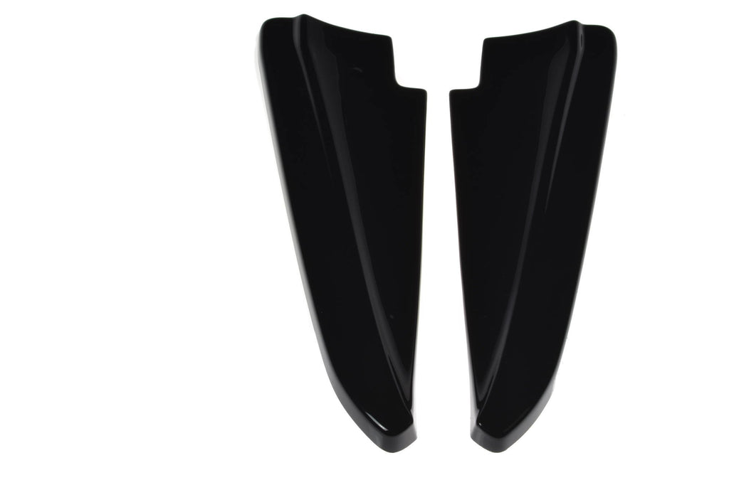 Maxton Design Heck Ansatz Flaps Diffusor für MASERATI QUATTROPORTE MK.6 vor Facelift schwarz matt