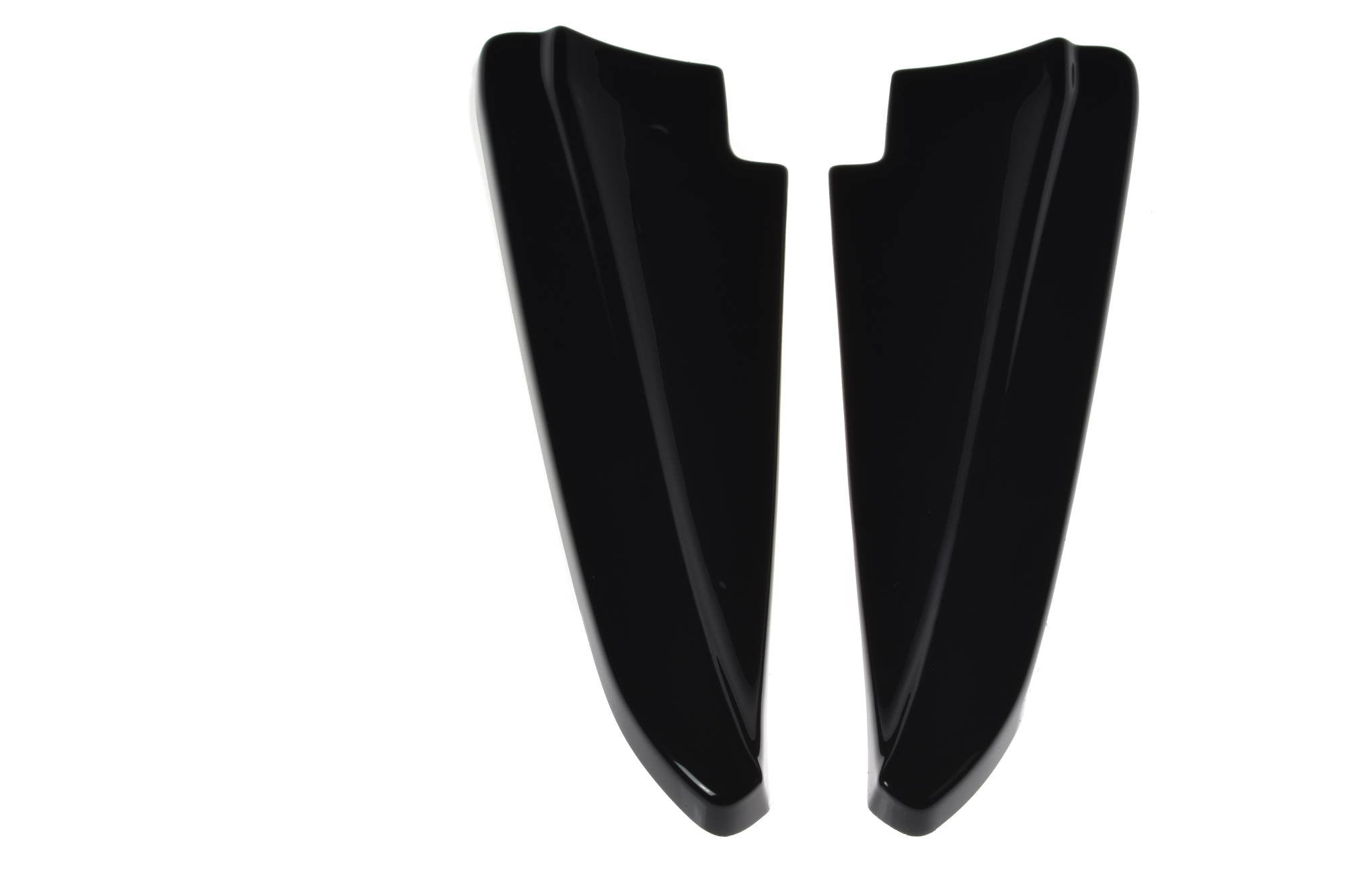 Maxton Design Heck Ansatz Flaps Diffusor für MASERATI QUATTROPORTE MK.6 vor Facelift schwarz matt