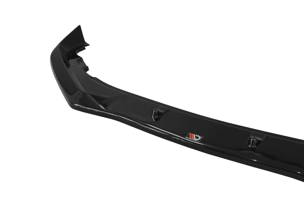 Maxton Design Street+ Spoilerlippe Front Ansatz V.1 passend für Toyota GT86 Facelift schwarz Hochglanz