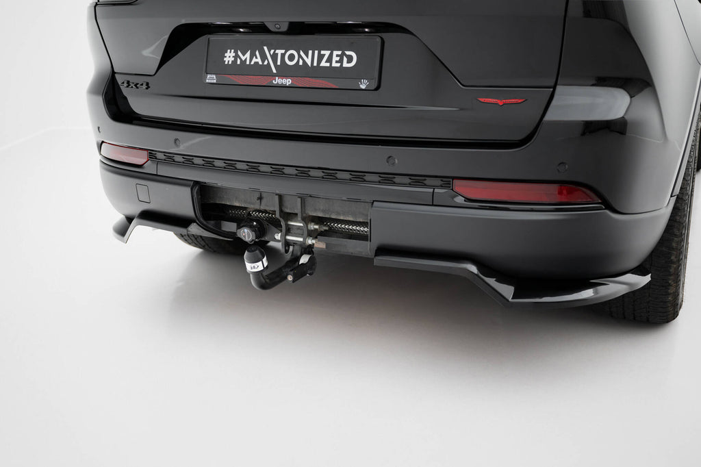 Maxton Design Street+ Mittlerer Diffusor RACE passend für Jeep Grand Cherokee Trailhawk Mk5 schwarz Hochglanz