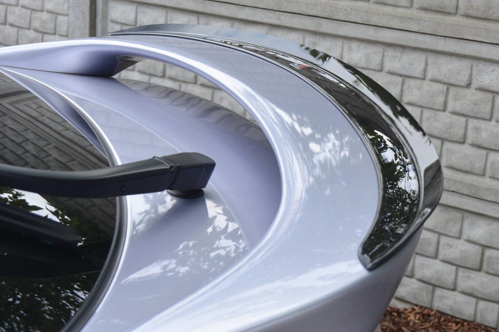 Maxton Design Spoiler CAP für MAZDA 6 MK2 SPORT HATCH (GH-SERIES) vor Facelift schwarz matt