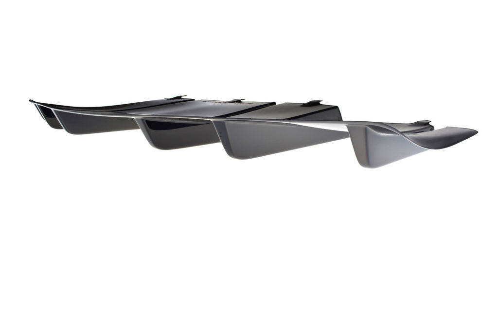 Maxton Design Diffusor Heck Ansatz passend für TESLA MODEL X schwarz Hochglanz