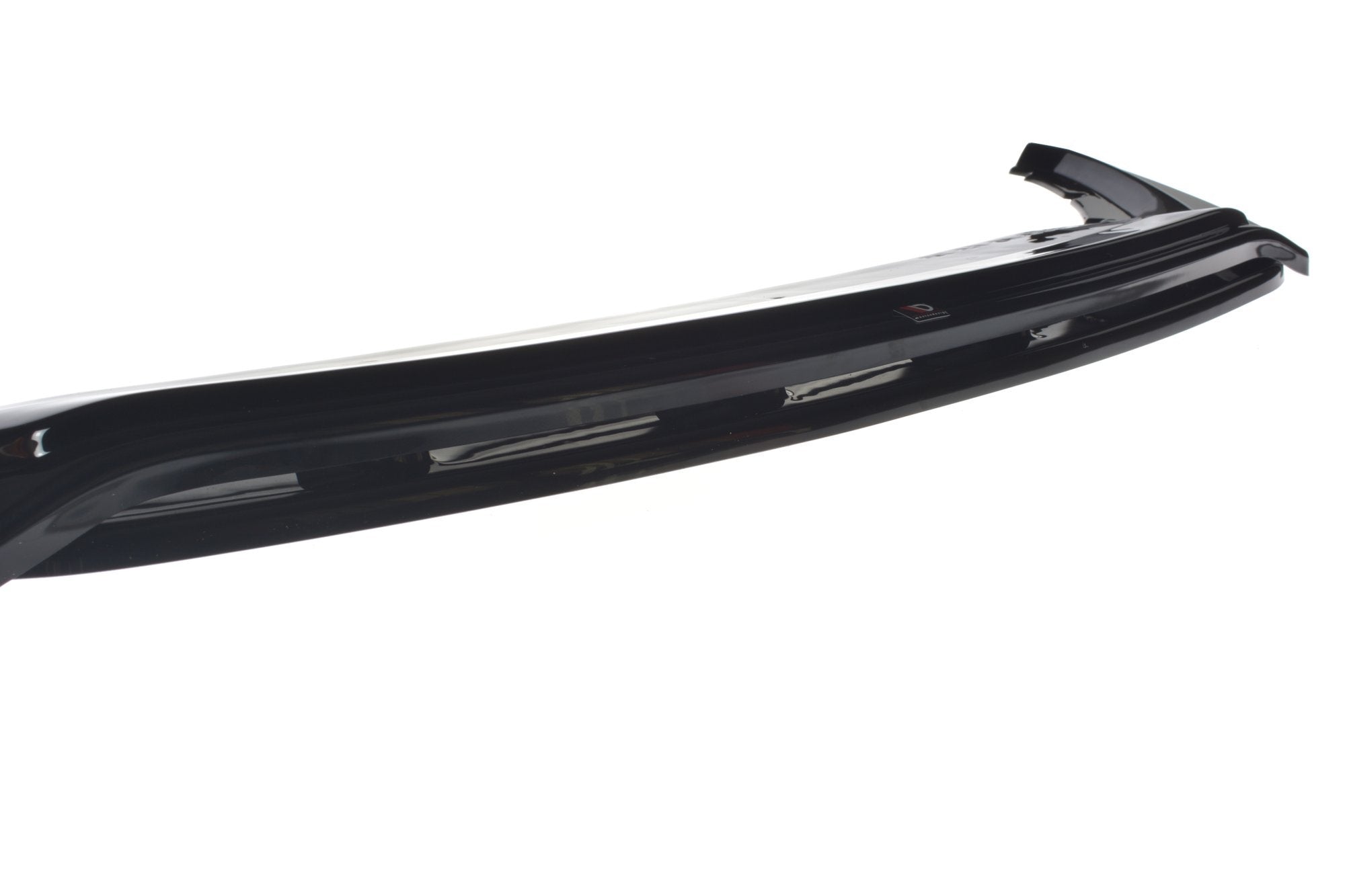Maxton Design Street+ Spoilerlippe Front Ansatz V.3 passend für Skoda Superb Liftback / Combi Mk3 Facelift schwarz Hochglanz