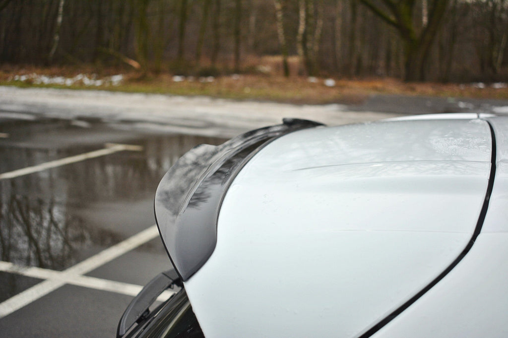 Maxton Design Spoiler CAP passend für RENAULT CLIO MK4 RS schwarz Hochglanz