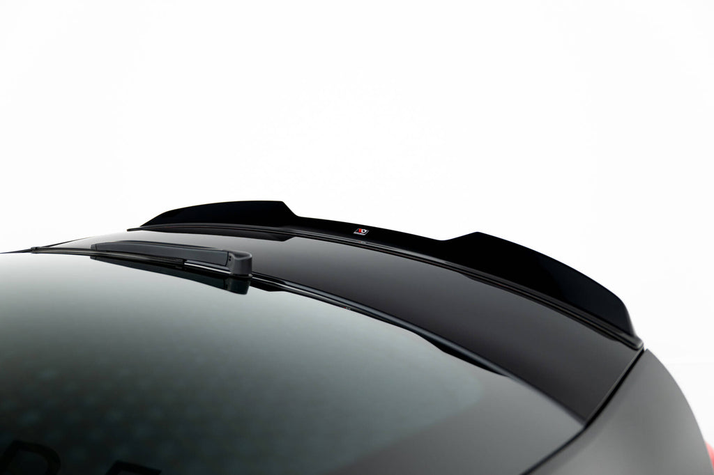 Maxton Design Spoiler CAP 3D passend für Skoda Octavia RS / Sportline / Standard Liftback MK4 / Mk4 Facelift schwarz Hochglanz