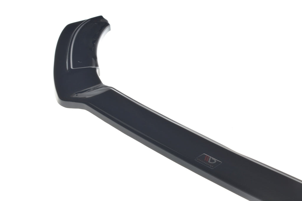 Maxton Design Street+ Spoilerlippe Front Ansatz V.2 passend für Skoda Scala schwarz Hochglanz