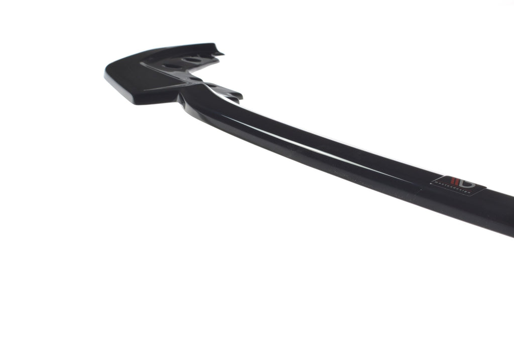 Maxton Design Street+ Spoilerlippe Front Ansatz V.2 passend für BMW 3er M-Paket G20 schwarz Hochglanz