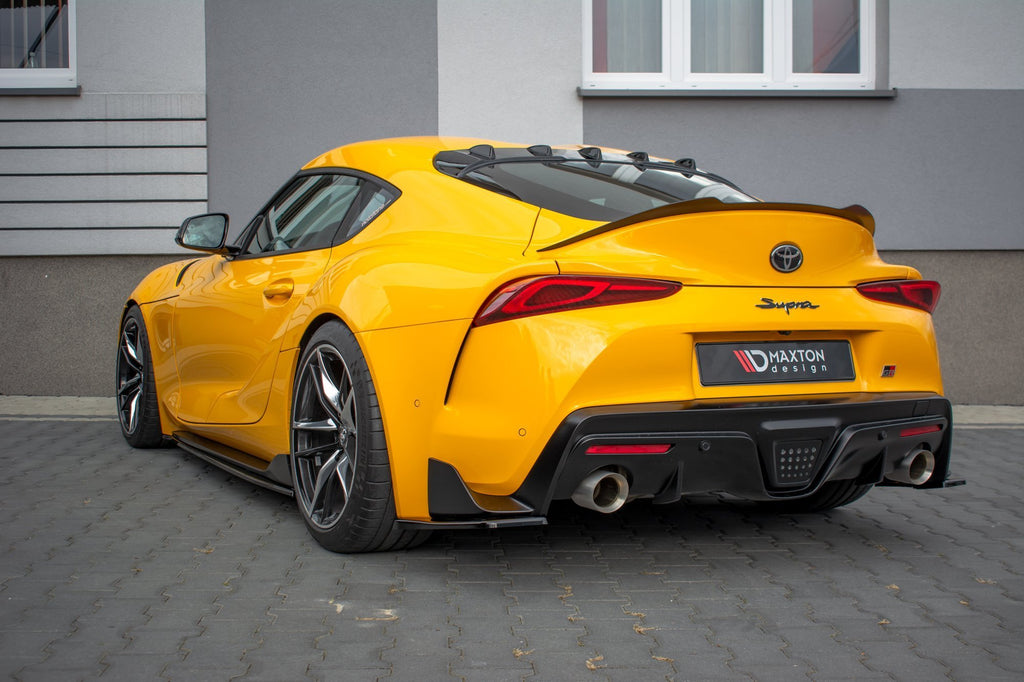 Maxton Design Heckscheiben Spoiler für Toyota Supra mk5 schwarz matt