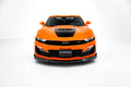 Maxton Design Street+ Spoilerlippe Front Ansatz V.2 passend für Chevrolet Camaro SS Mk6 Facelift schwarz Hochglanz