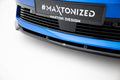 Maxton Design Street+ Spoilerlippe Front Ansatz passend für V.1 Opel Astra L (MK6) schwarz Hochglanz