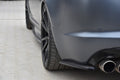 Maxton Design Heck Ansatz Flaps Diffusor für JAGUAR XF- R schwarz matt