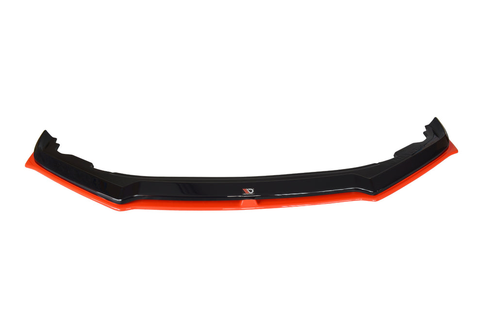 Maxton Design Street+ Spoilerlippe Front Ansatz V.5 passend für Subaru BRZ Mk1 Facelift schwarz Hochglanz