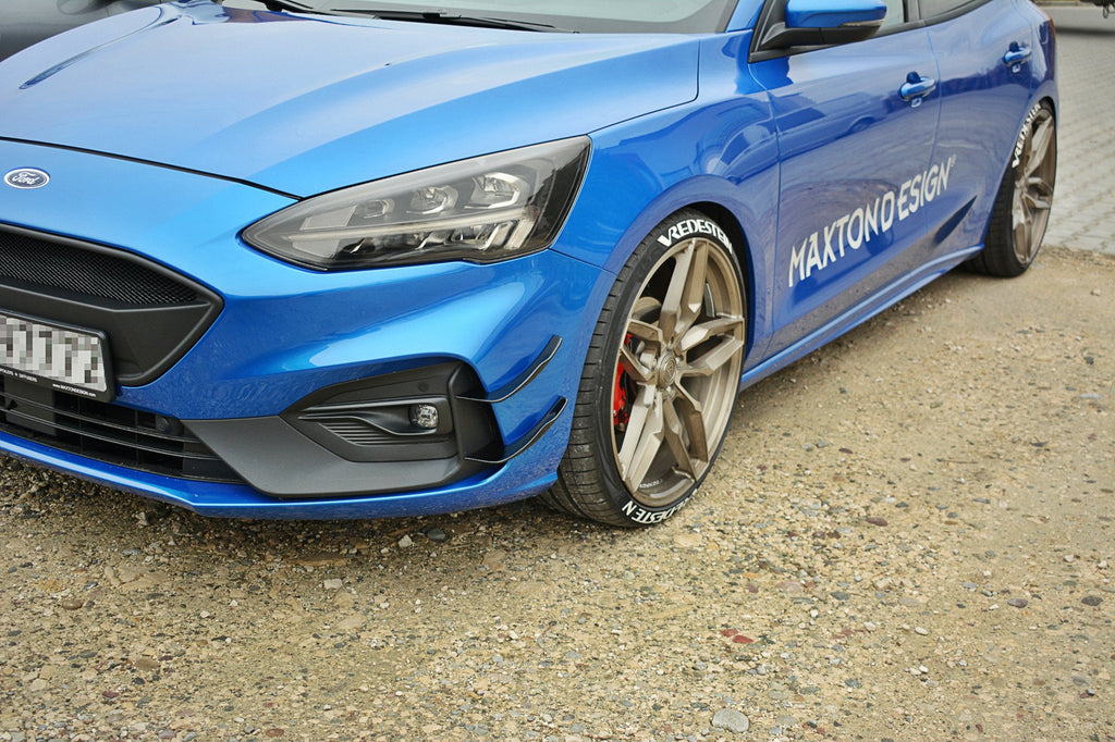 Maxton Design Stoßstangen Flaps Wings vorne Canards passend für Ford Focus ST / ST-Line Mk4