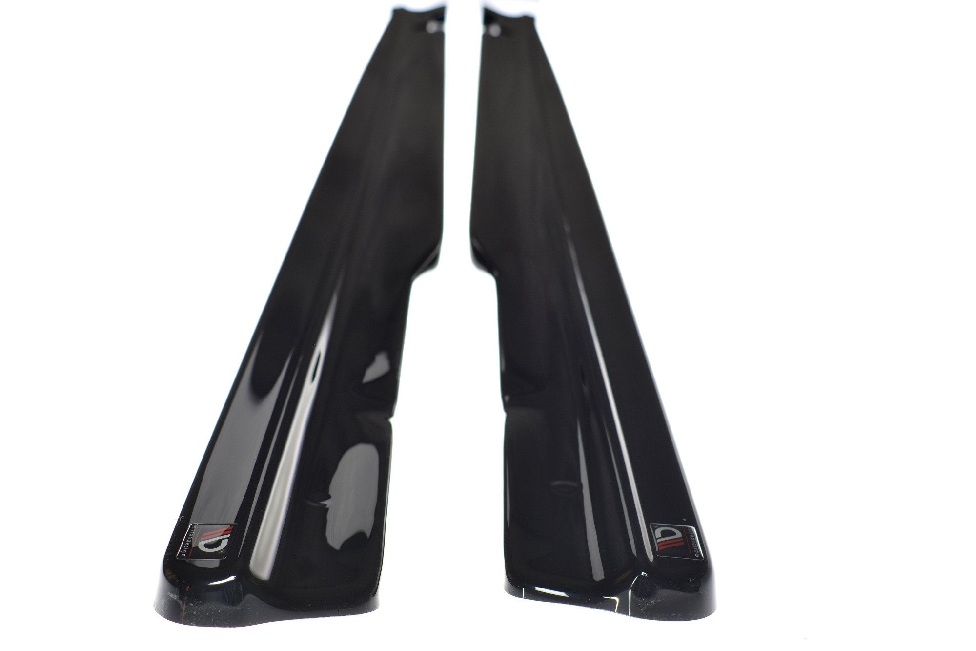 Maxton Design Seitenschweller Ansatz für MERCEDES- BENZ C43 AMG W205 Carbon Look