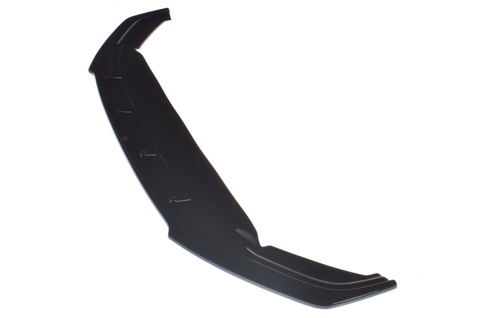 Maxton Design Street+ Spoilerlippe Front Ansatz V.1 passend für VW Passat R-Line B8 schwarz Hochglanz