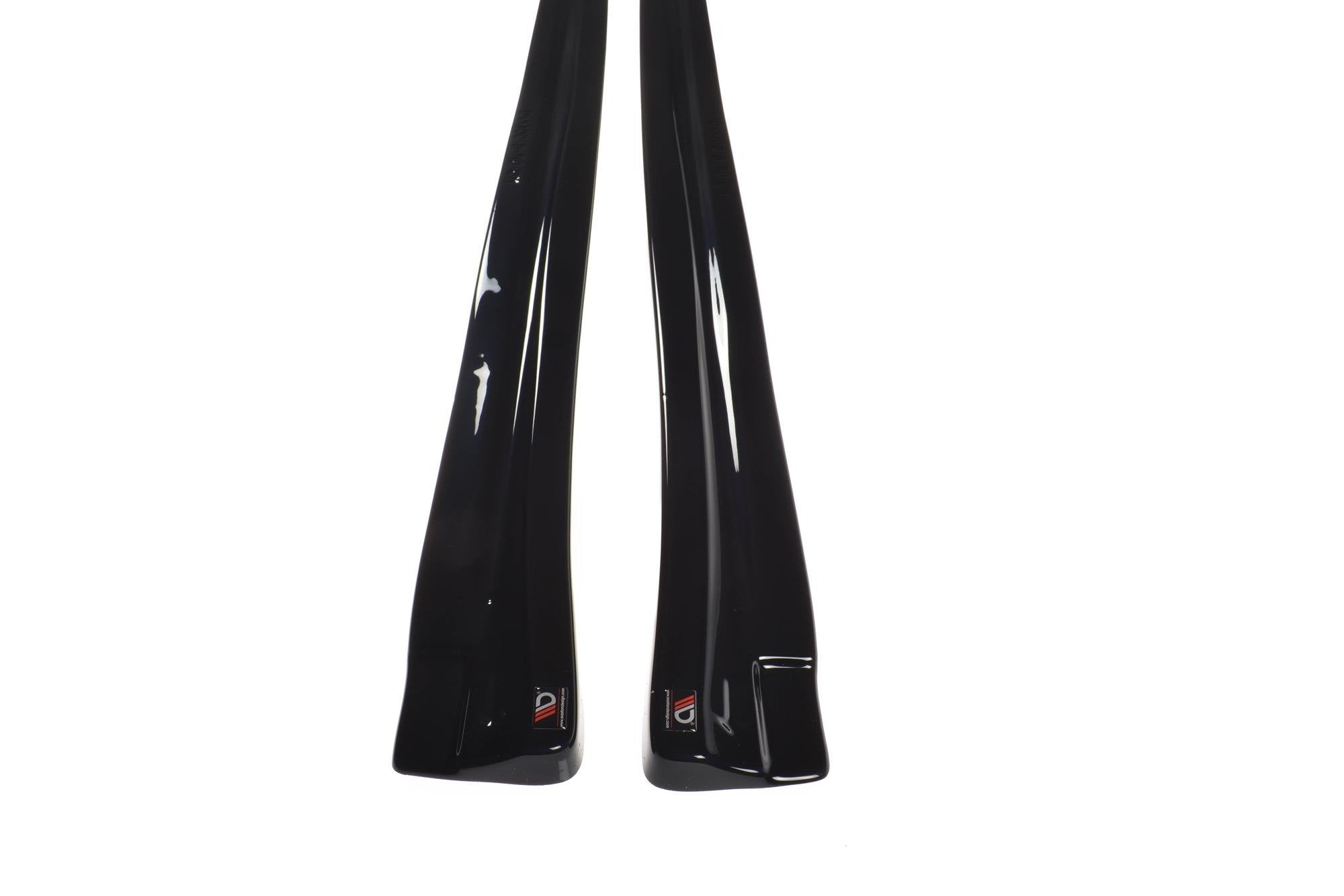 Maxton Design Seitenschweller Ansatz für MASERATI QUATTROPORTE MK.6 vor Facelift Carbon Look