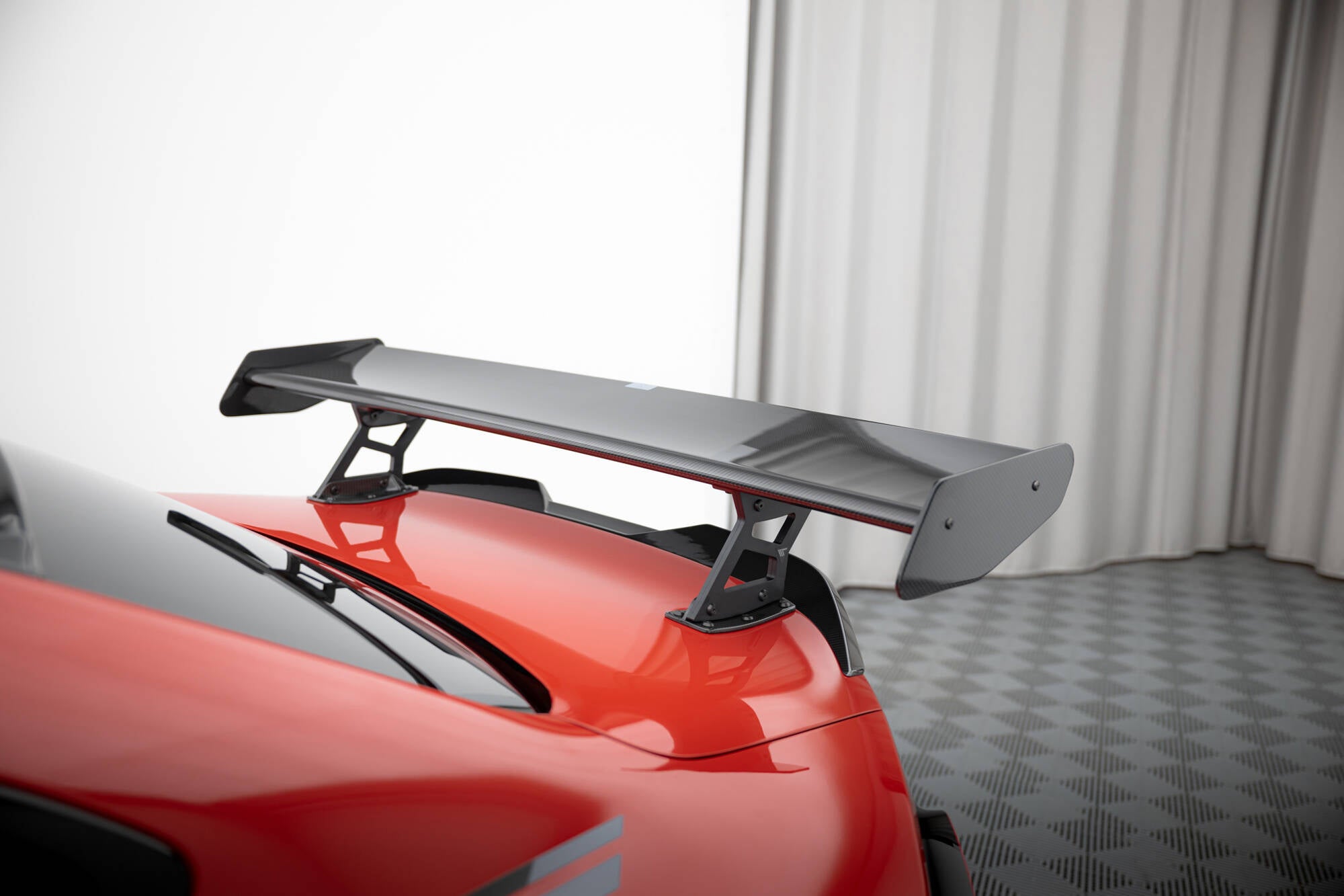 Maxton Design Carbon Spoiler With Internal Brackets Uprights BMW M2 G87 für BMW M2 G87