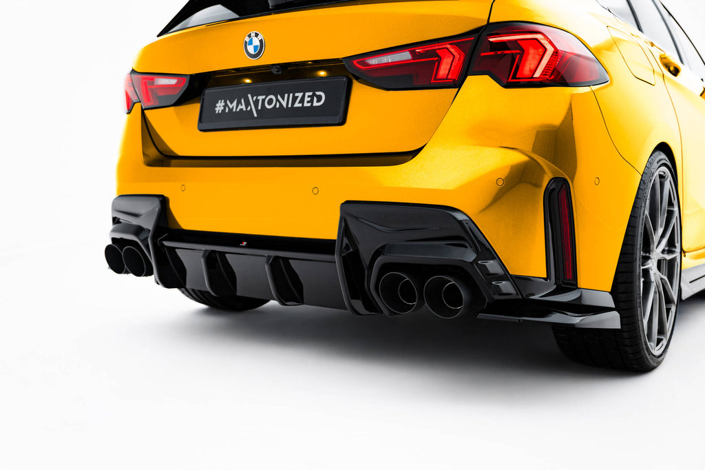 Maxton Design Diffusor Heck Ansatz passend für BMW 1er M-Paket F70