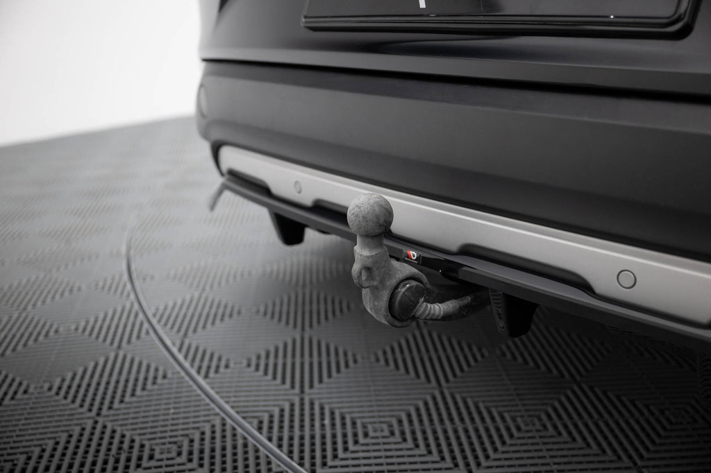 Maxton Design Street+ Mittlerer Diffusor RACE passend für Renault Espace Mk5 schwarz Hochglanz