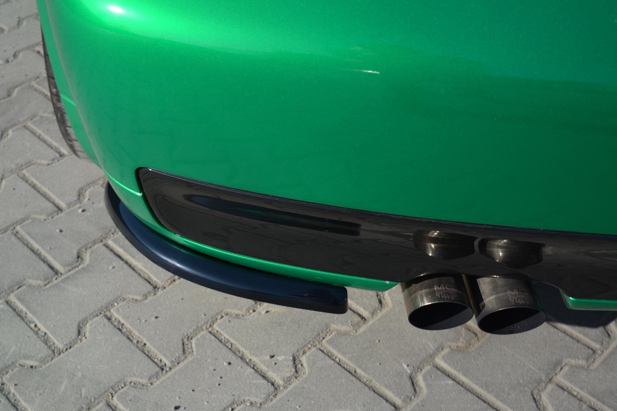 Maxton Design Heck Ansatz Flaps Diffusor V.1 passend für AUDI S3 8L schwarz Hochglanz