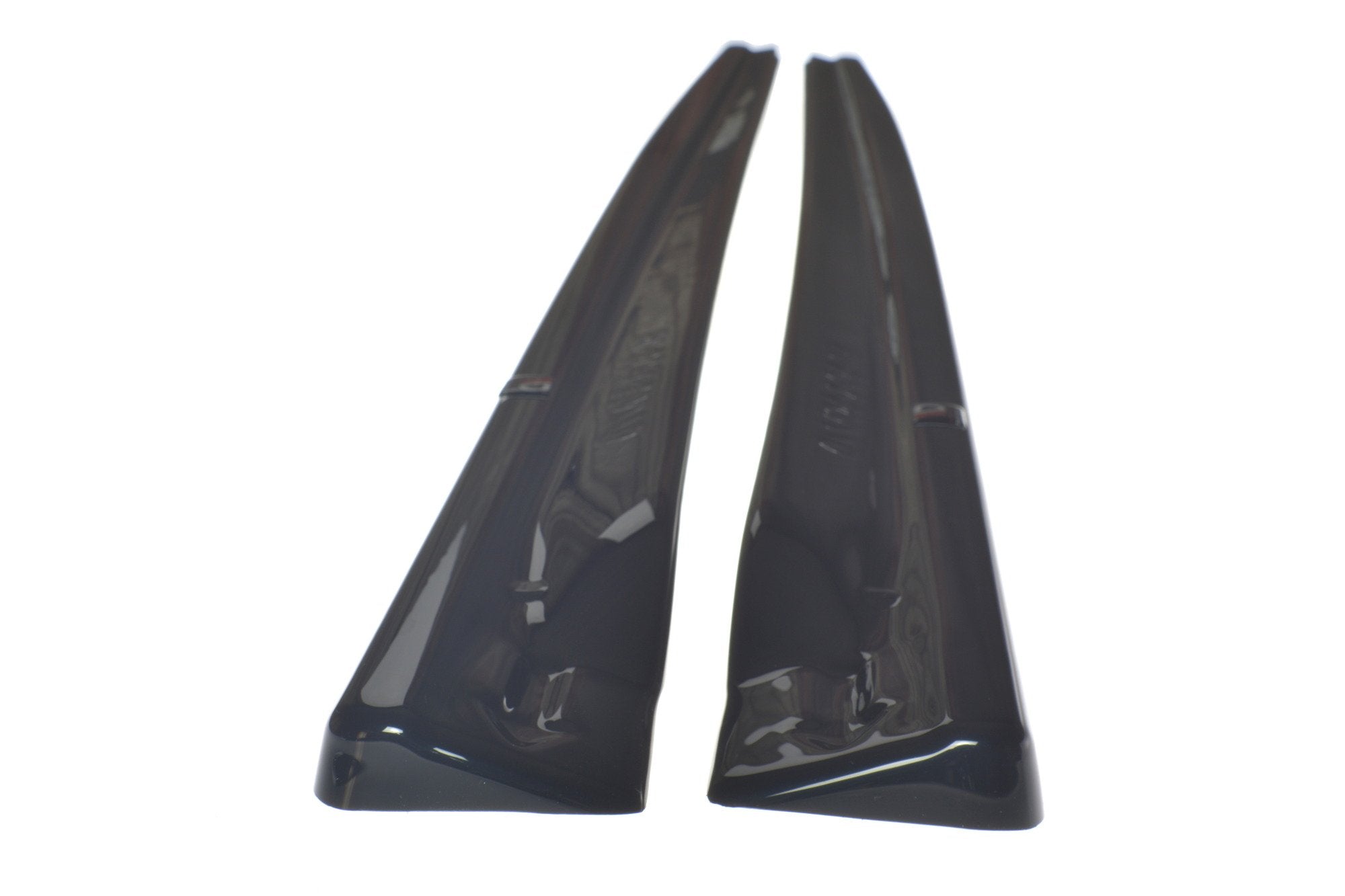 Maxton Design Seitenschweller Diffuser Skoda Scala schwarz Hochglanz für Skoda Scala Mk1 [2019 -]