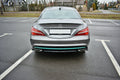 Maxton Design Heck Ansatz Flaps Diffusor passend für Mercedes-Benz CLA AMG-Line C117 schwarz Hochglanz