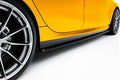 Maxton Design Street+ Seitenschweller Leisten passend für V.1 passend für BMW 1er M-Paket F70 schwarz Hochglanz