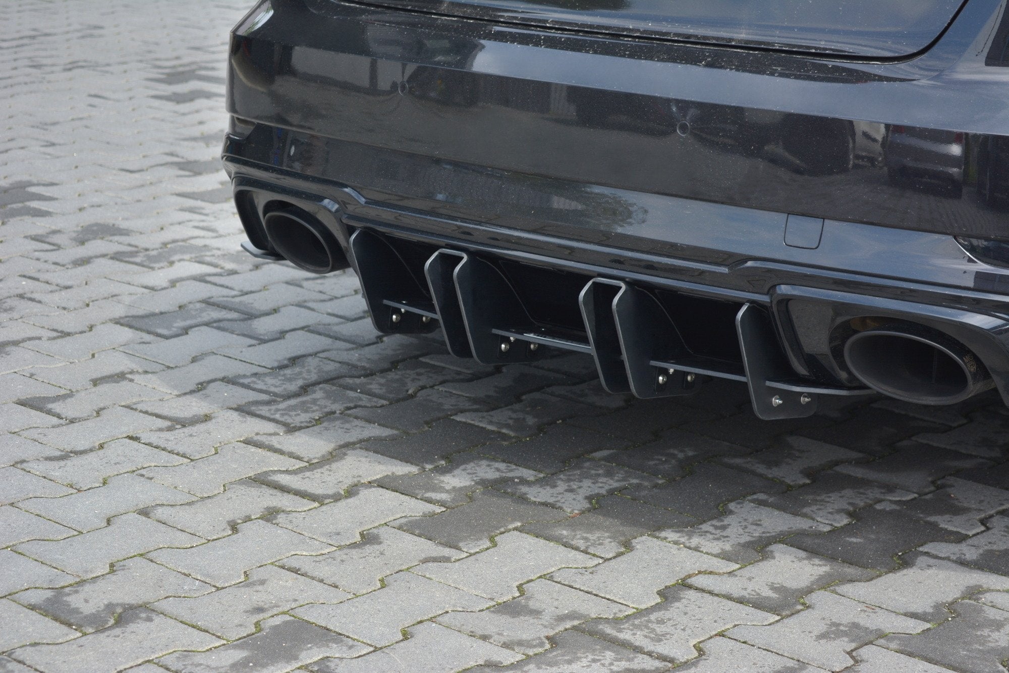 Maxton Design Heckschürze V.2 passend für Audi RS3 8V FL Sportback