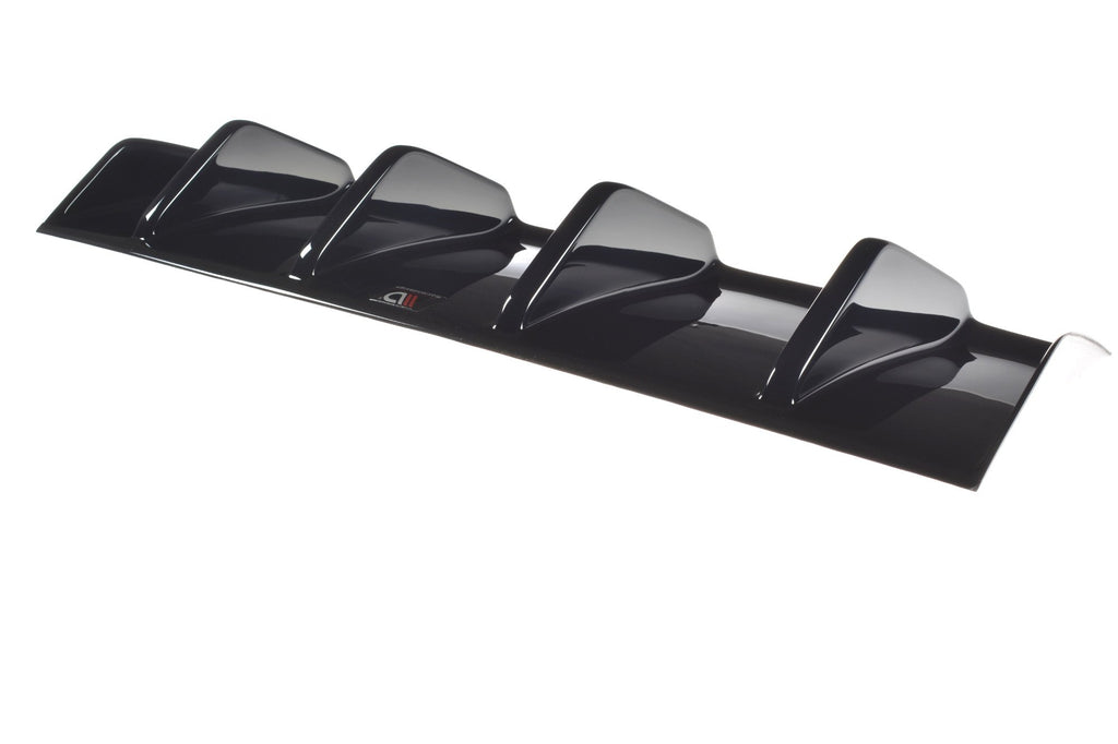 Maxton Design Diffusor Heck Ansatz passend für Audi RS3 8V FL Limousine schwarz Hochglanz