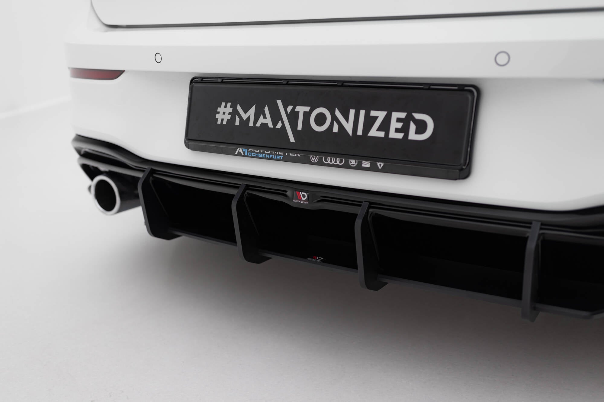 Maxton Design Street Pro Heckschürze V.4 passend für VW Golf GTI Mk8