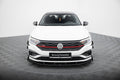 Maxton Design Street Pro Street+ Spoilerlippe Front Ansatz + Flaps passend für Ford Mustang GT Mk6 schwarz Hochglanz
