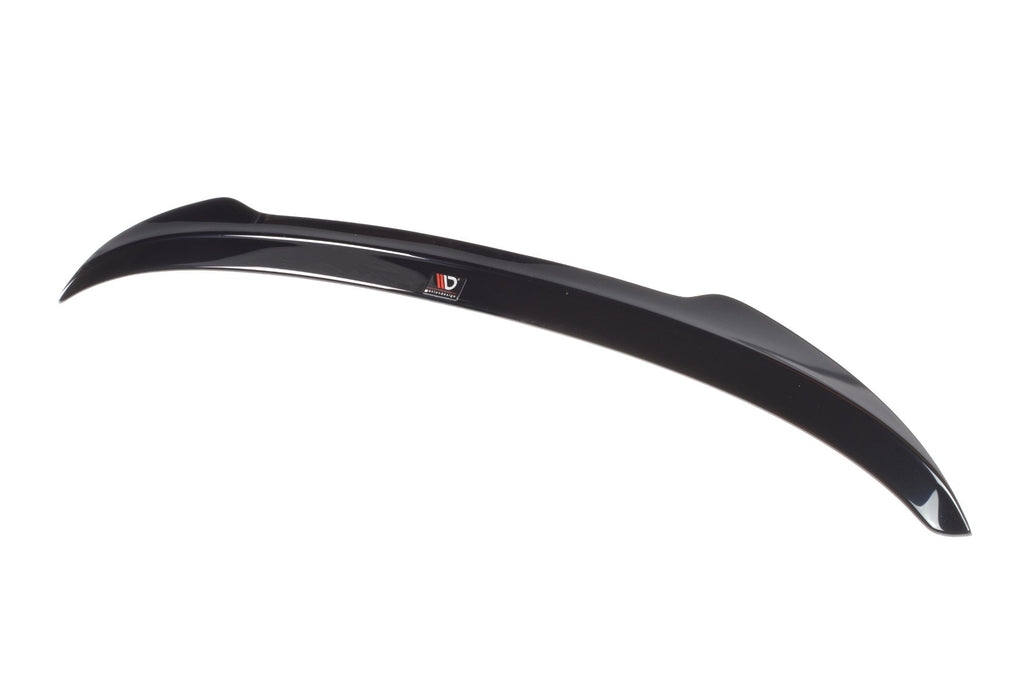 Maxton Design Spoiler CAP passend für BMW 1er E81/ E87 FACELIFT (AERO SPOILER) schwarz Hochglanz