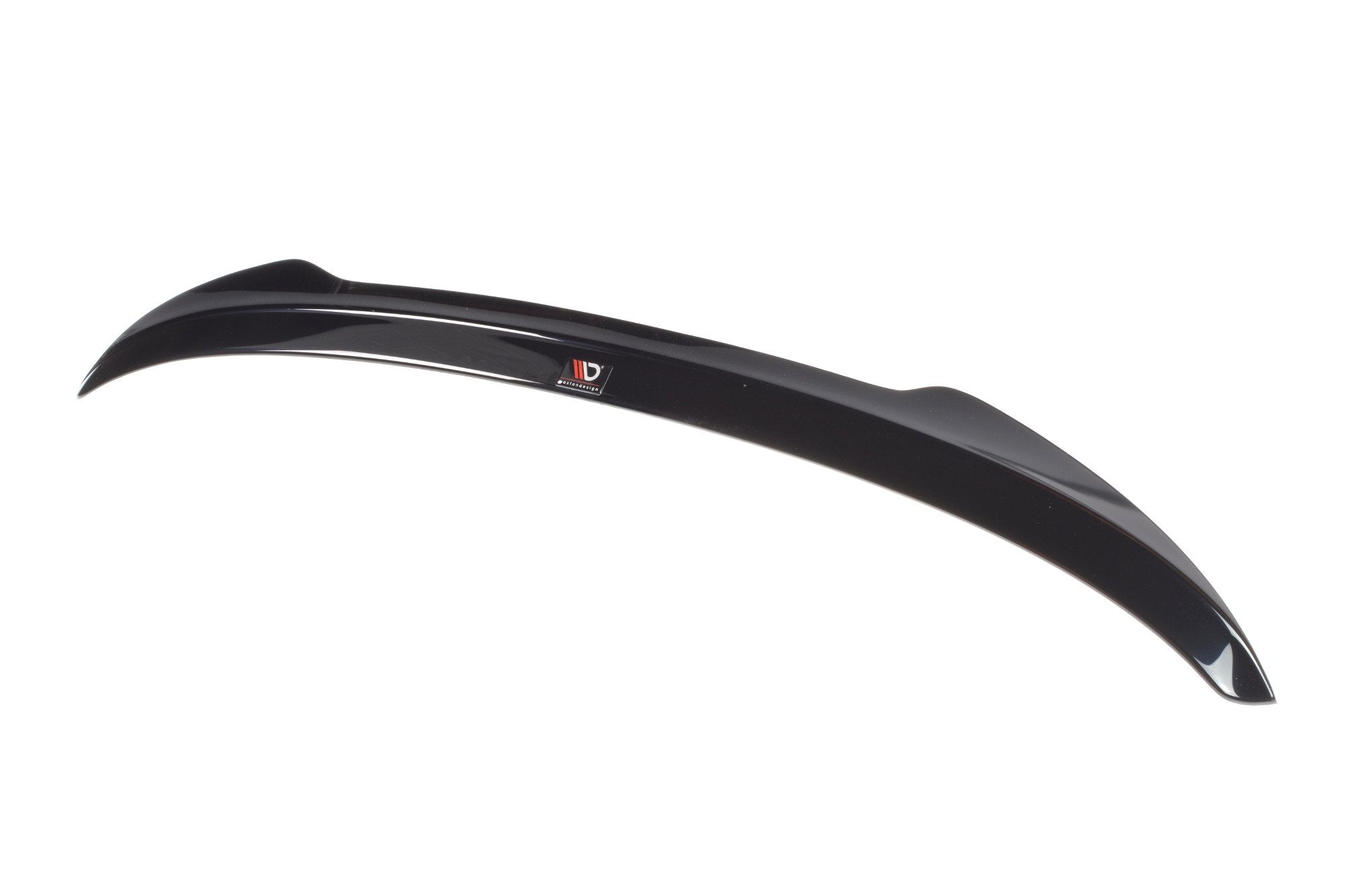 Maxton Design Spoiler CAP passend für BMW 1er E81/ E87 FACELIFT (AERO SPOILER) schwarz Hochglanz