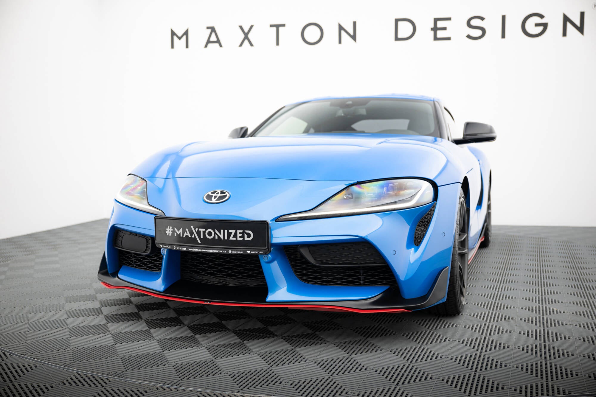 Maxton Design Front Ansatz V.3 für Toyota Supra Mk5