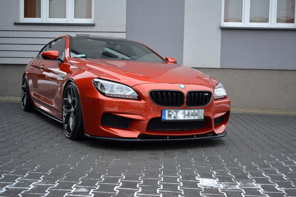 Maxton Design Street+ Seitenschweller Leisten passend für BMW M6 GRAN COUPÉ schwarz Hochglanz