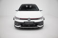 Maxton Design Street+ Spoilerlippe Front Ansatz V.5 passend für VW Golf GTI / GTE / R-Line Mk8 Facelift schwarz Hochglanz