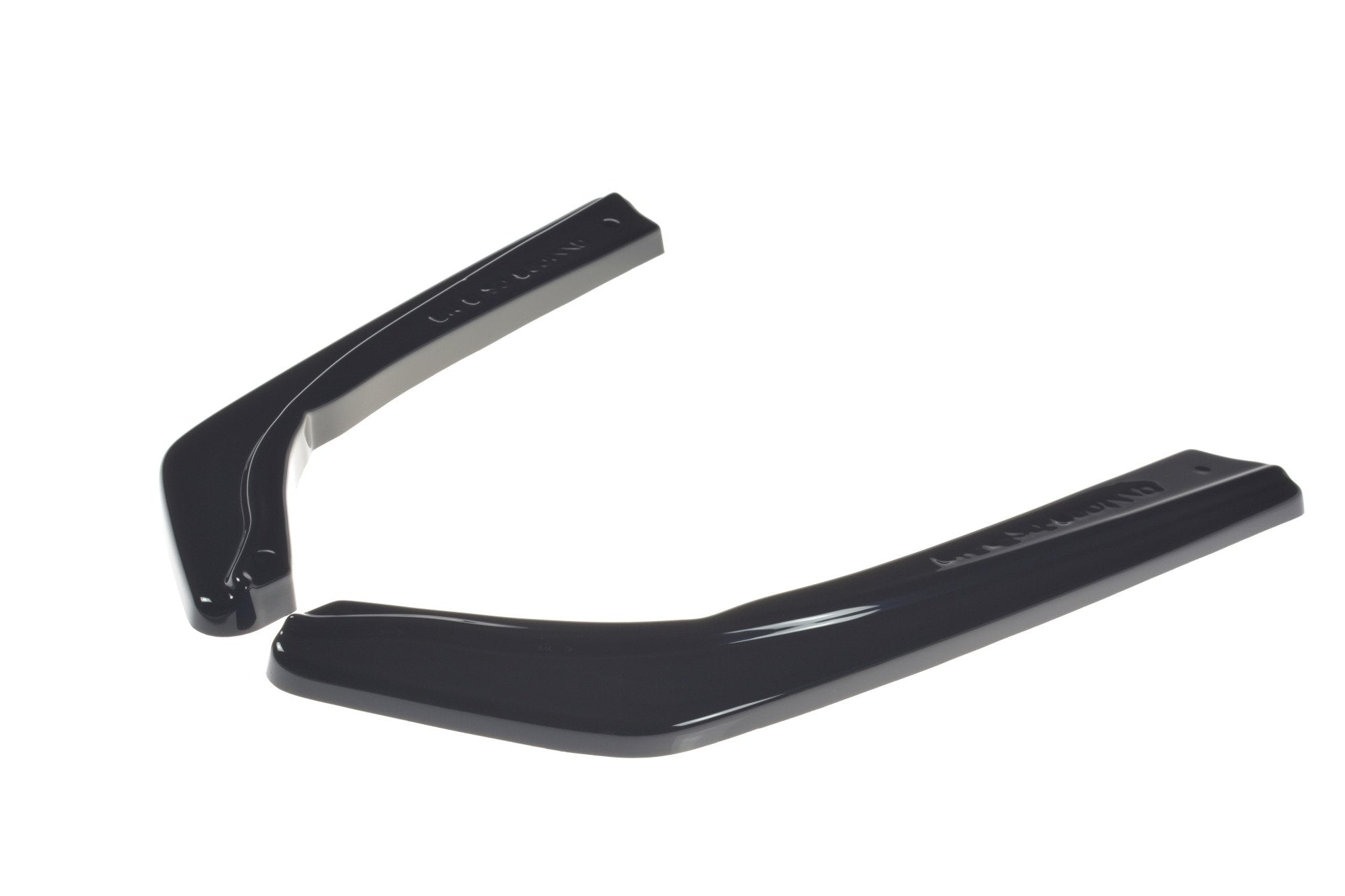 Maxton Design Heck Ansatz Flaps Diffusor passend für BMW 3er M-Paket G20 schwarz Hochglanz