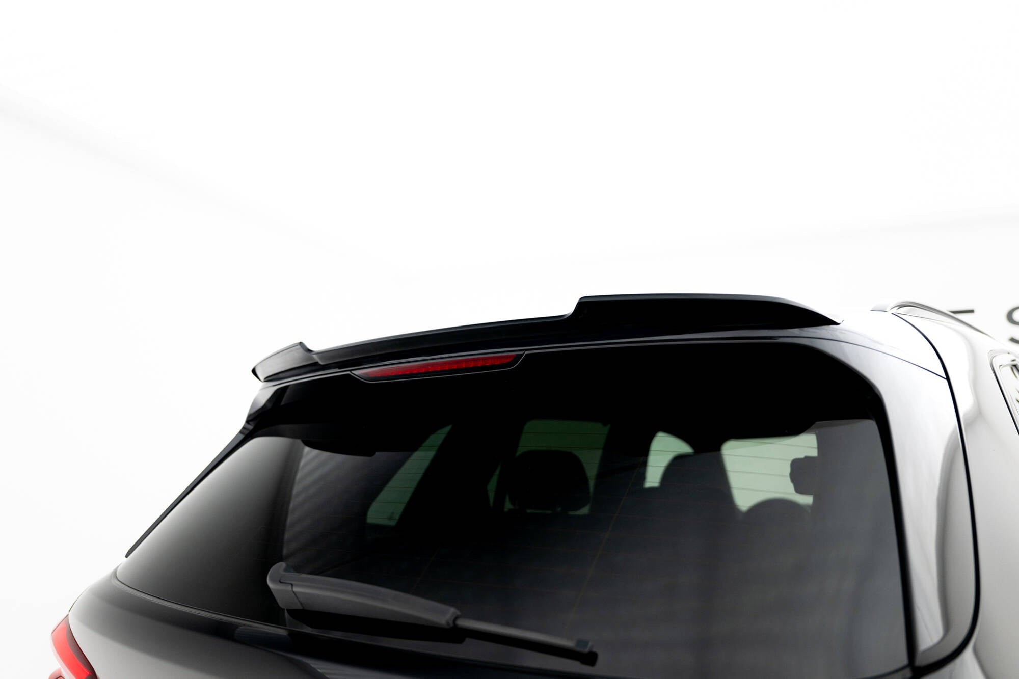 Maxton Design Spoiler CAP passend für for V.1 BMW X5 G05 M-Paket schwarz Hochglanz