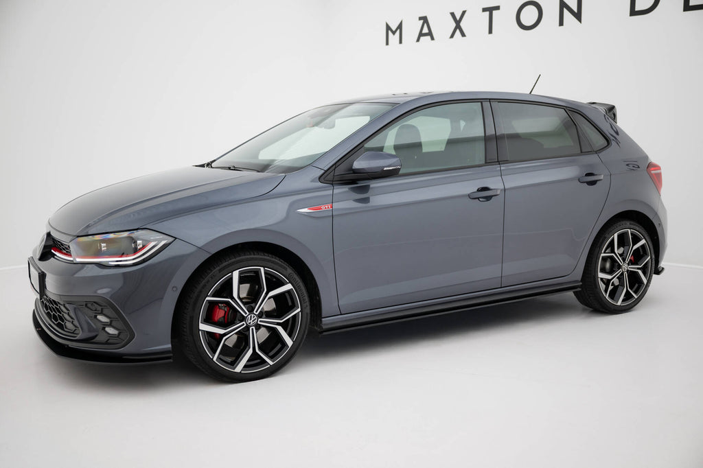 Maxton Design Street Pro Street+ Seitenschweller Leisten passend für VW Polo GTI Mk6 Facelift
