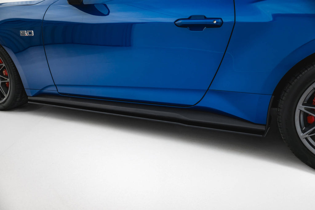 Maxton Design Street Pro Street+ Seitenschweller Leisten passend für Ford Mustang Dark Horse Mk7