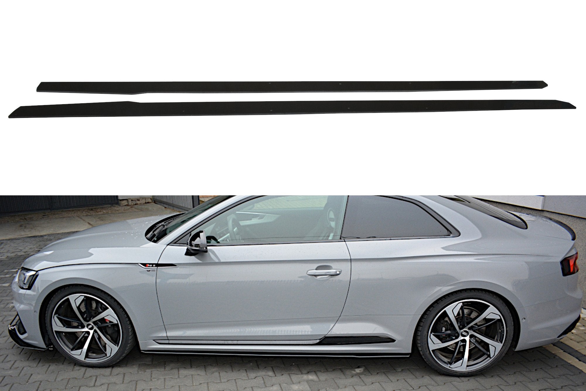 Maxton Design Sport Street+ Seitenschweller Leisten passend für Audi RS5 F5 Coupe