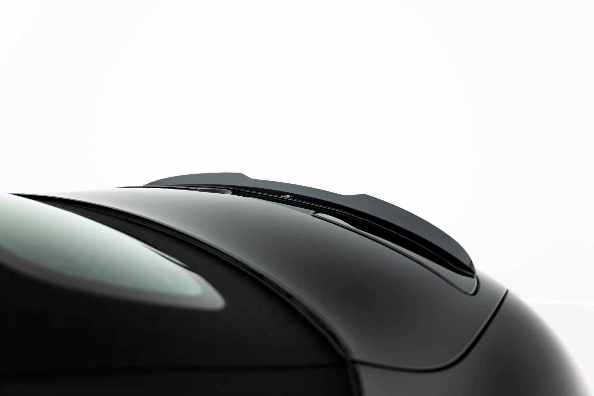 Maxton Design Spoiler CAP passend für Mercedes-AMG SL 63 R232 schwarz Hochglanz